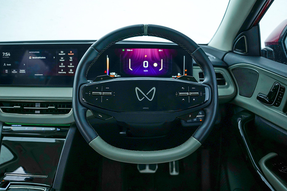 Mahindra XEV 9e Steering Wheel