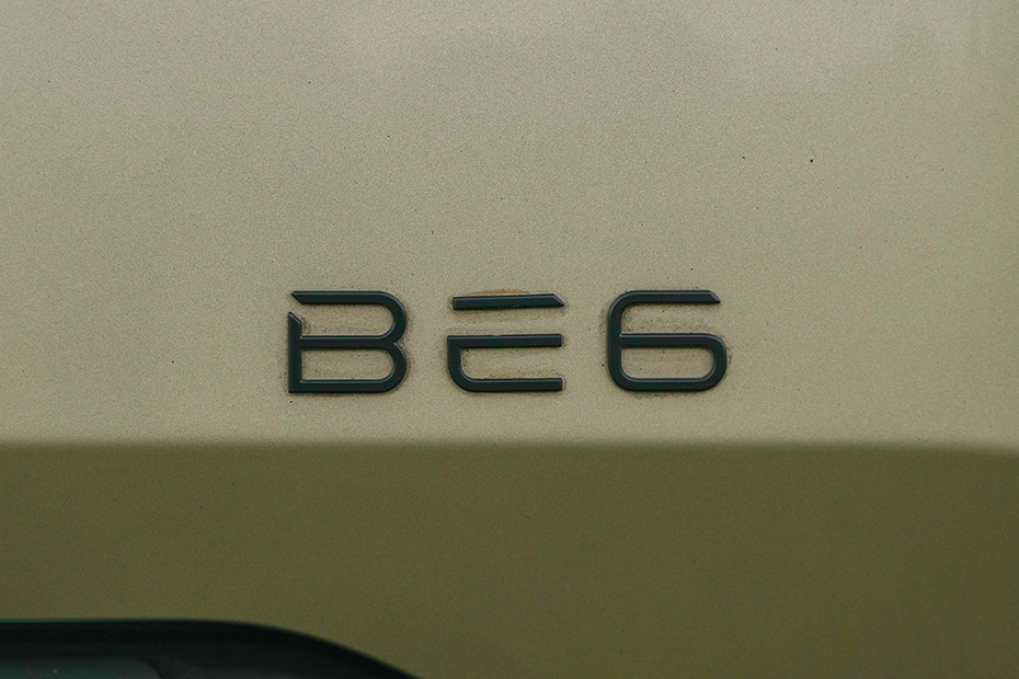 Mahindra BE 6 Model Badge