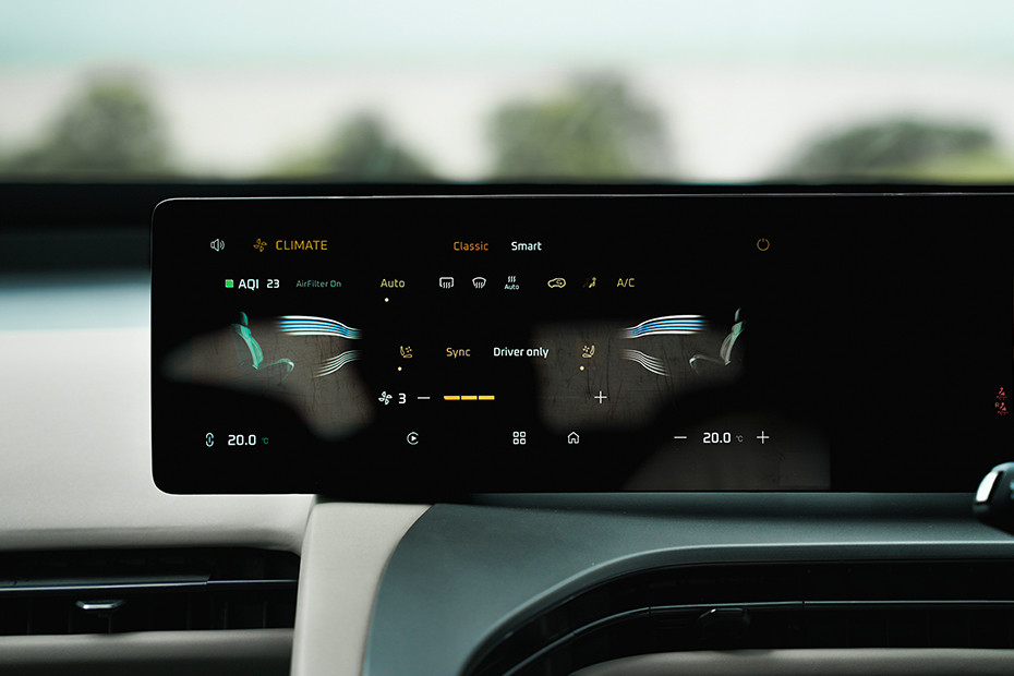 Mahindra BE 6 AC Controls