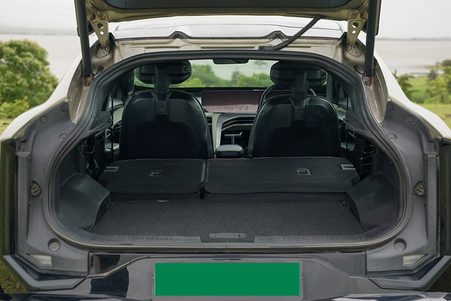 Mahindra BE 6 Boot Space (Second Row Folded)