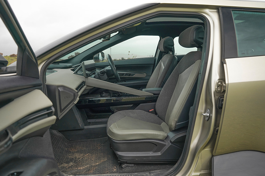 Mahindra BE 6 Passenger Cabin View