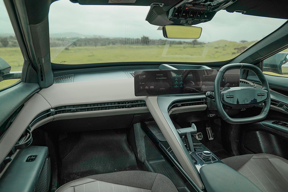 Mahindra BE 6 Dashboard: Passenger's View