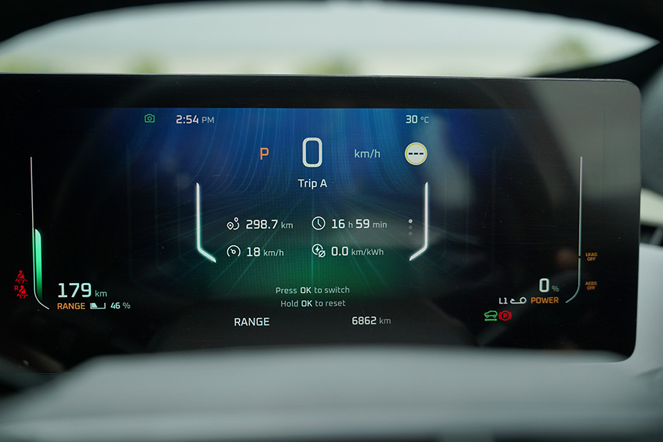Mahindra BE 6 Trip Meter