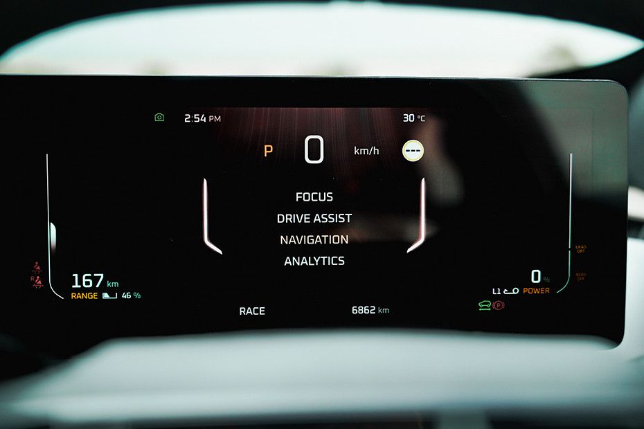 Mahindra BE 6 Settings Menu