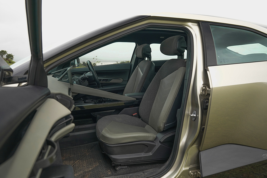 Mahindra BE 6 Front Seats (Passenger View)