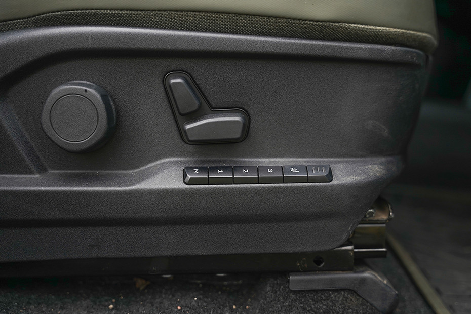 Mahindra BE 6 Seat Adjustment Controls