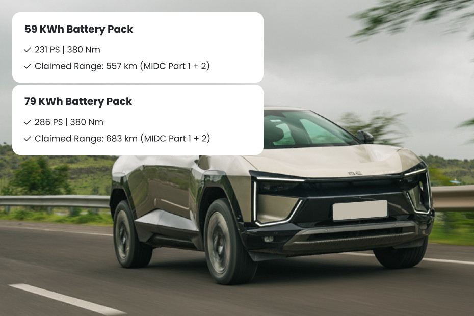 Mahindra BE 6 Visual summary