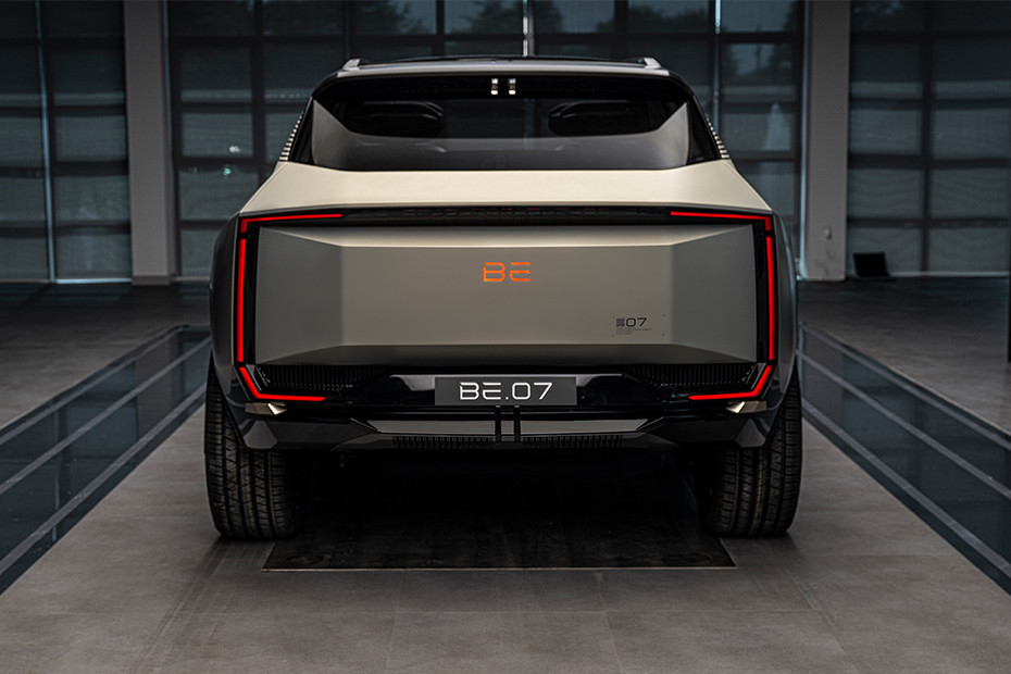 Mahindra BE 07 Rear view