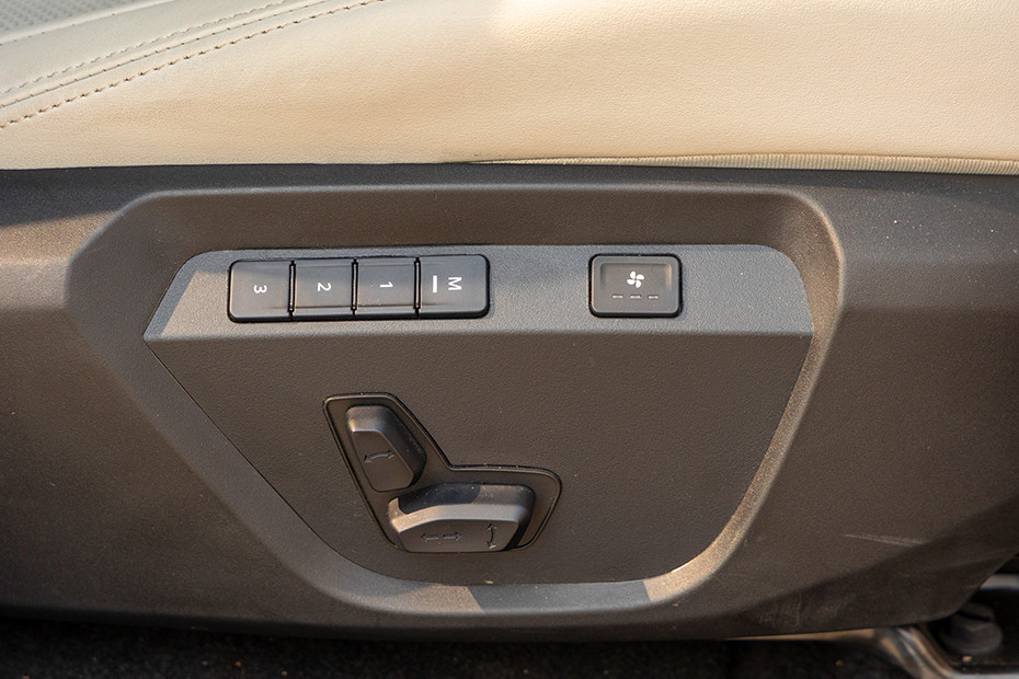 Tata Harrier Powered Driver's Seat