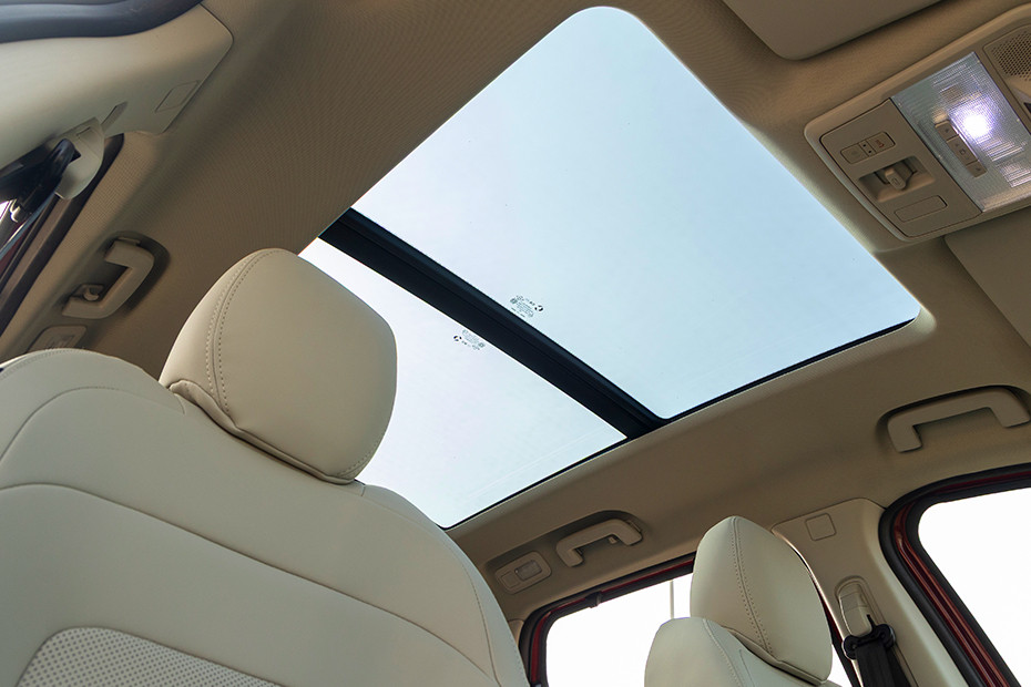 Tata Harrier Sunroof (Inside View)