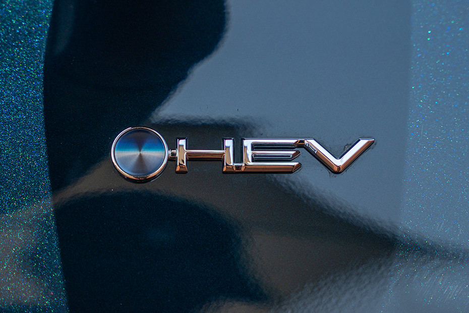 Toyota Innova Hycross Engine Badge