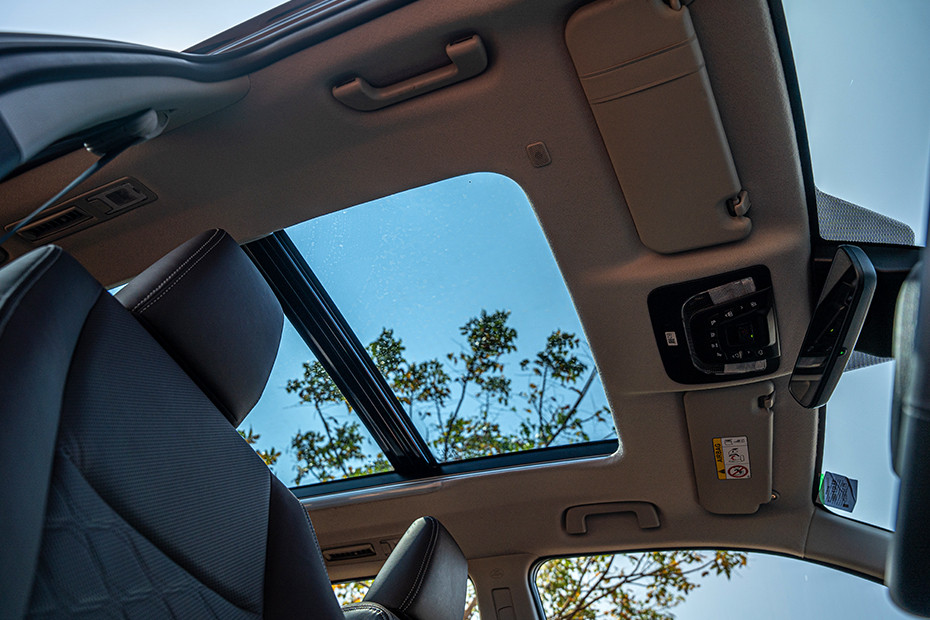Toyota Innova Hycross Sunroof (Inside View)