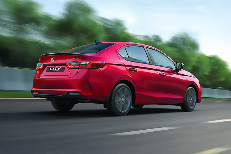 Honda City Rear Right Three Quarter View