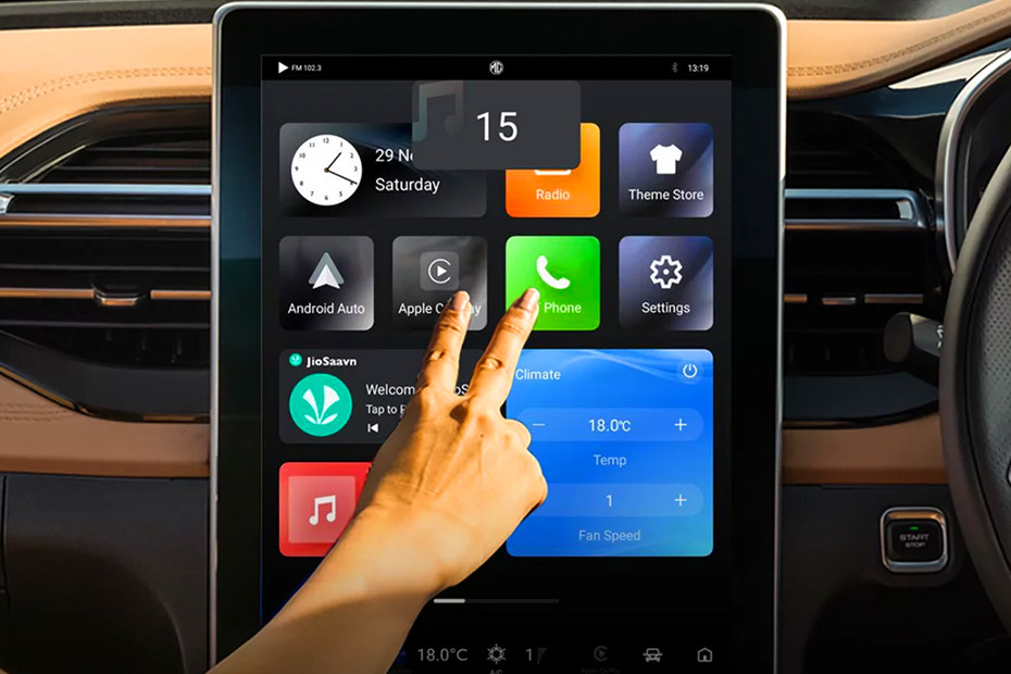 MG MG Hector Plus INTERIOR Infotainment System