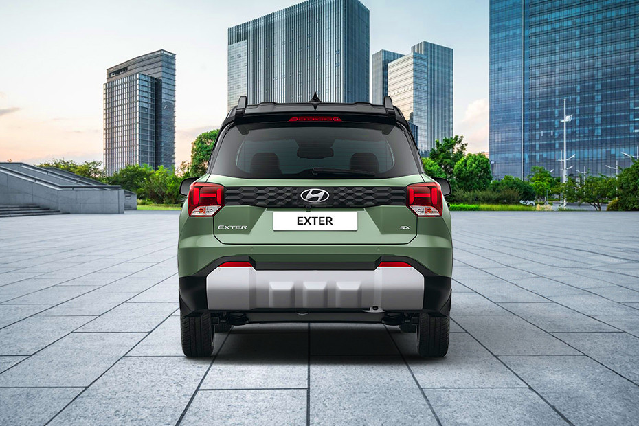 Hyundai Exter Rear view