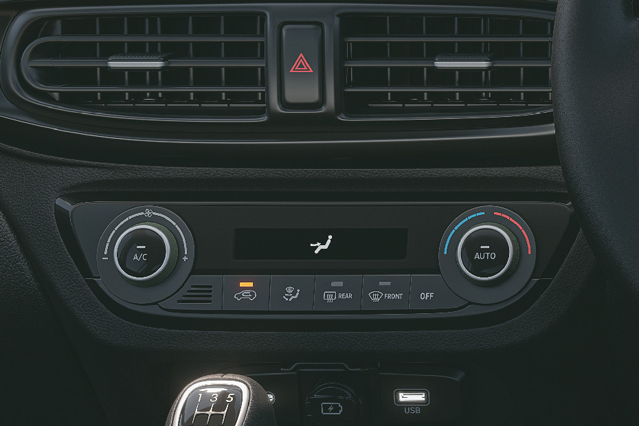 Hyundai Exter AC Controls