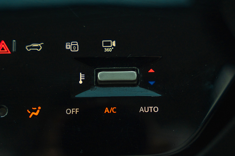 Tata Punch EV AC Controls