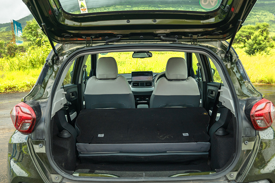 Tata Punch EV Boot Space (Second Row Folded)