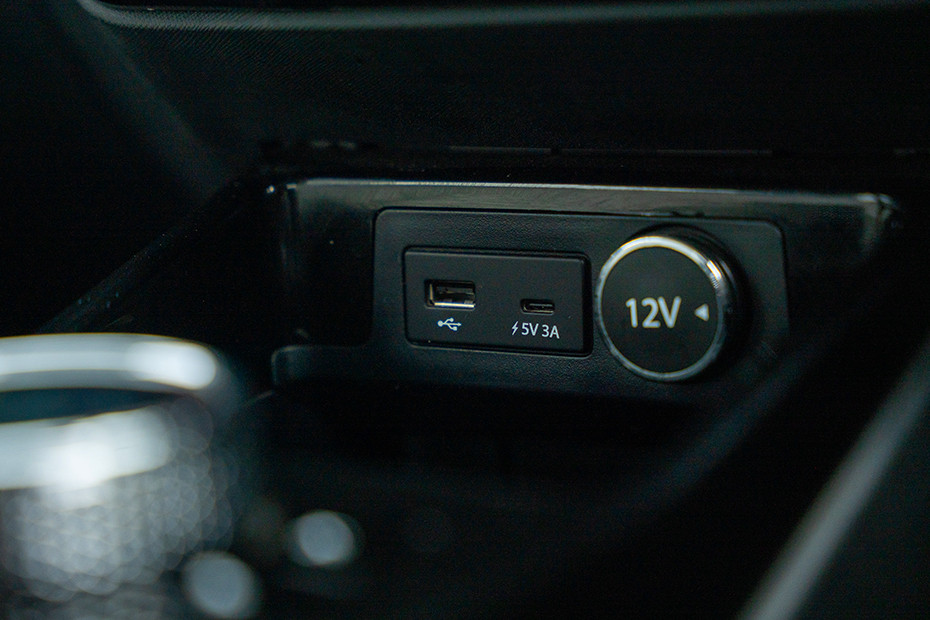 Tata Punch EV USB Charging Port (Front)