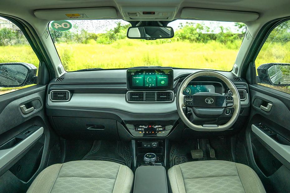 Tata Punch EV Dashboard