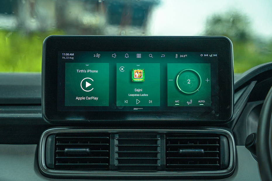 Tata Punch EV Infotainment System
