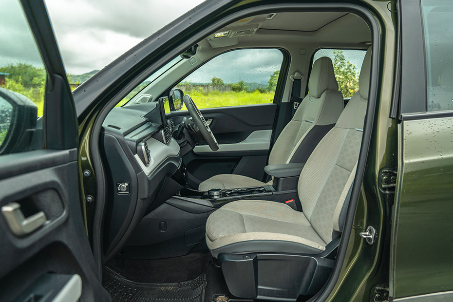 Tata Punch EV Passenger Cabin View