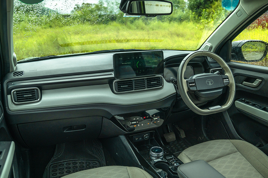 Tata Punch EV Dashboard: Passenger's View