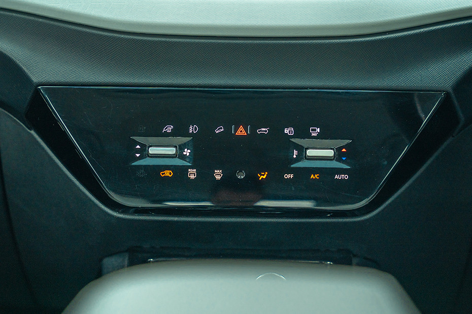 Tata Punch EV Dashboard Controls