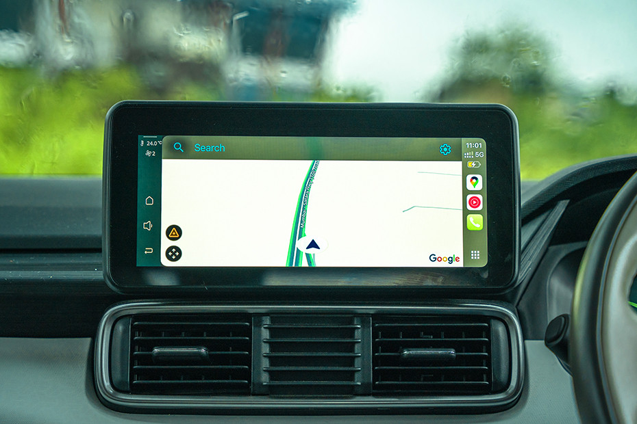 Tata Punch EV Navigation or Infotainment Mid Closeup