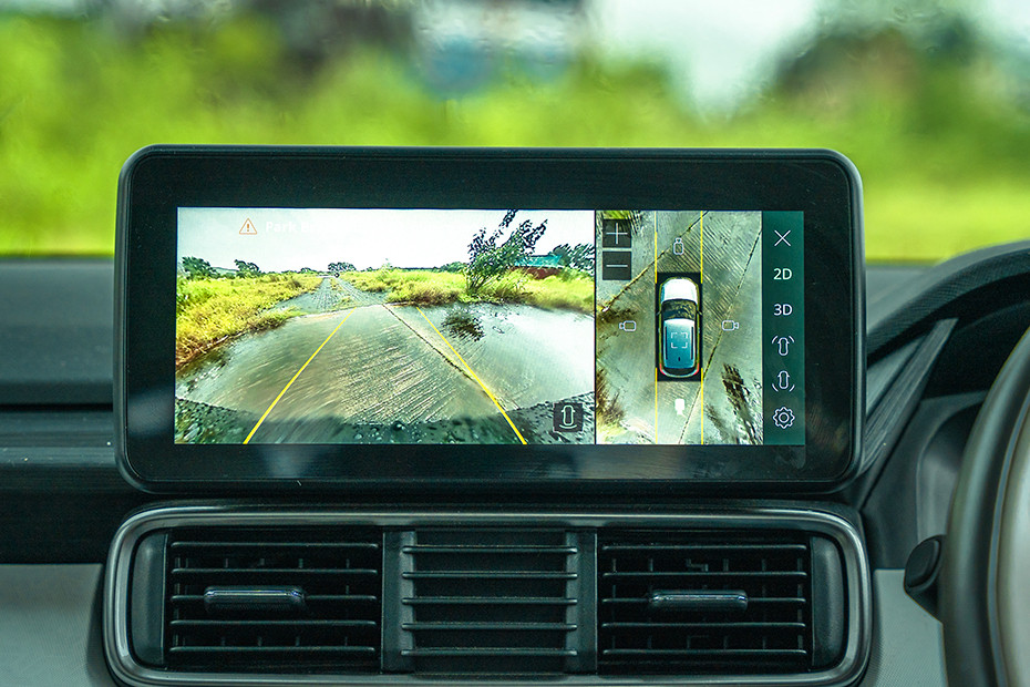 Tata Punch EV Reverse Camera View
