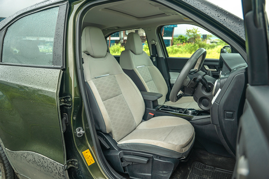 Tata Punch EV Front Seat