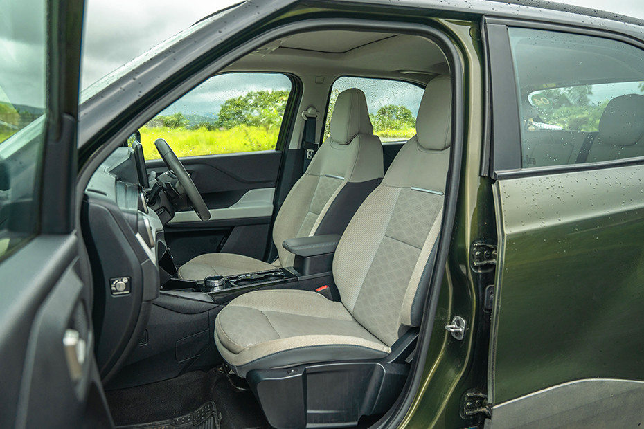 Tata Punch EV Front Seats (Passenger View)