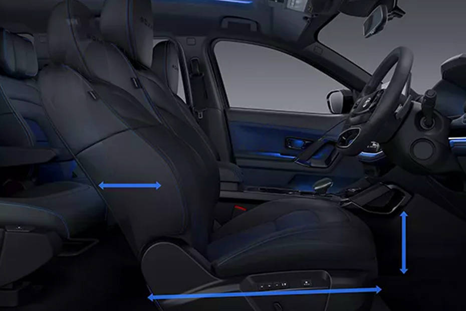 Tata Safari 6-way Powered Driver Seat with Memory