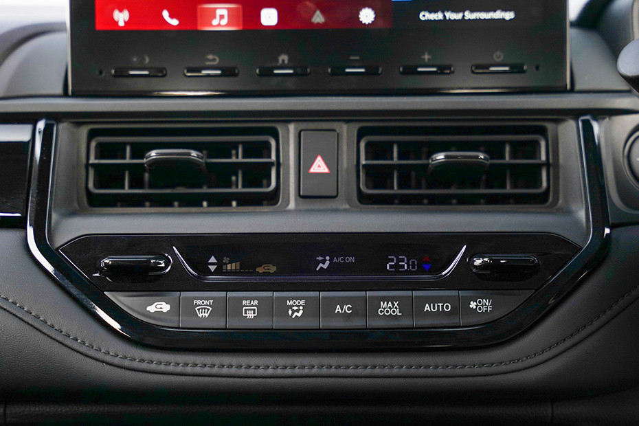 Honda Elevate Dashboard Controls