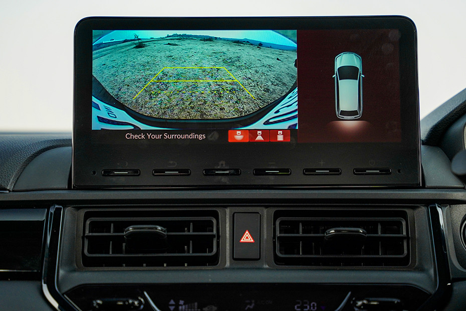 Honda Elevate Reverse Camera View