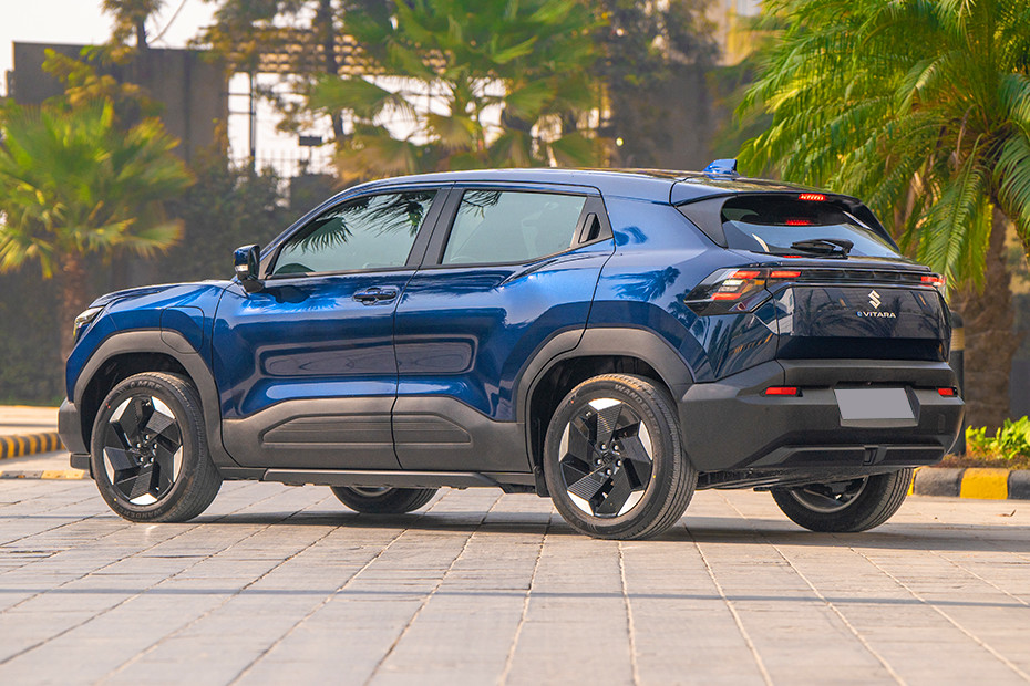 Maruti e Vitara Rear Left Three Quarter View