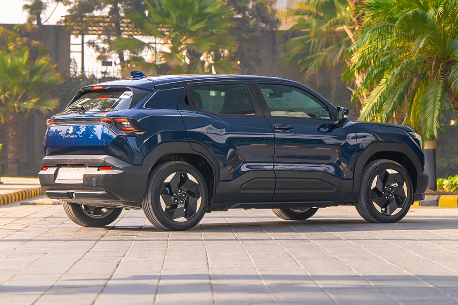 Maruti e Vitara Rear Right Three Quarter View