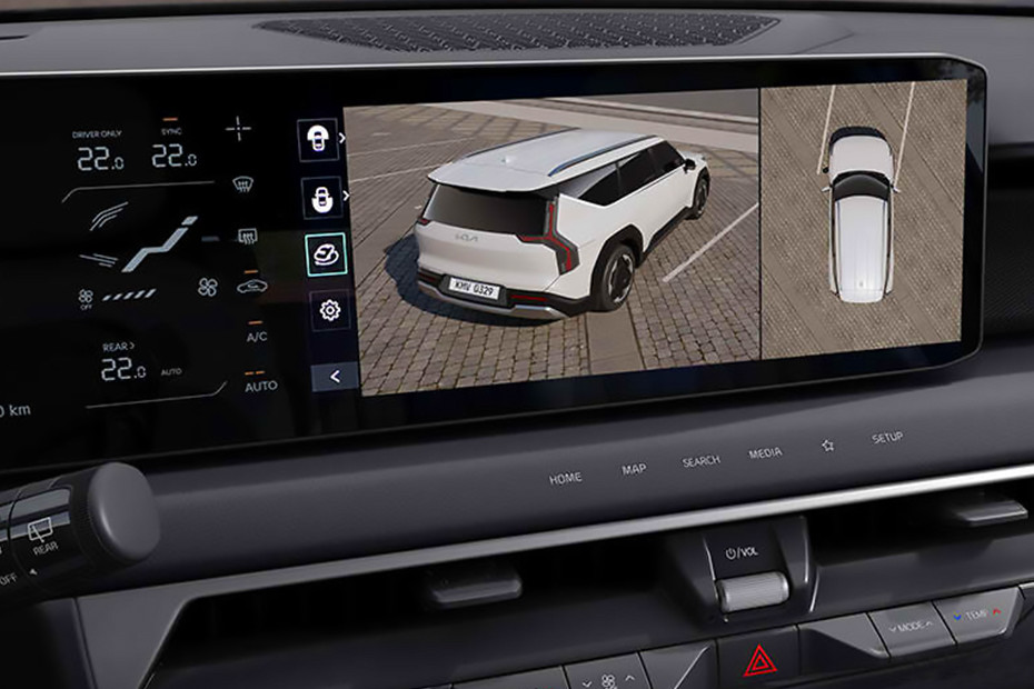 Kia EV9 Parking Camera Display