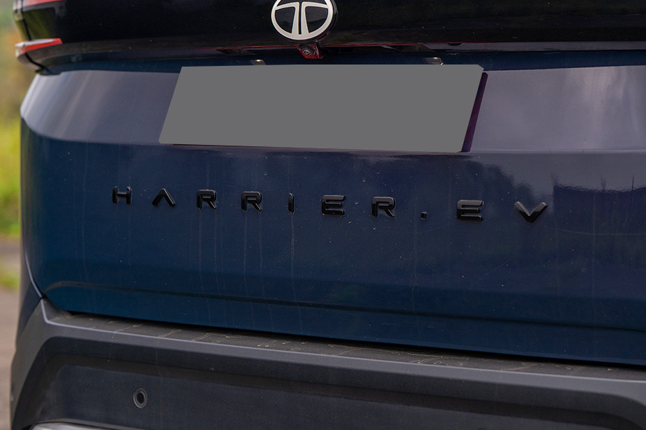 Tata Harrier EV Model Badge