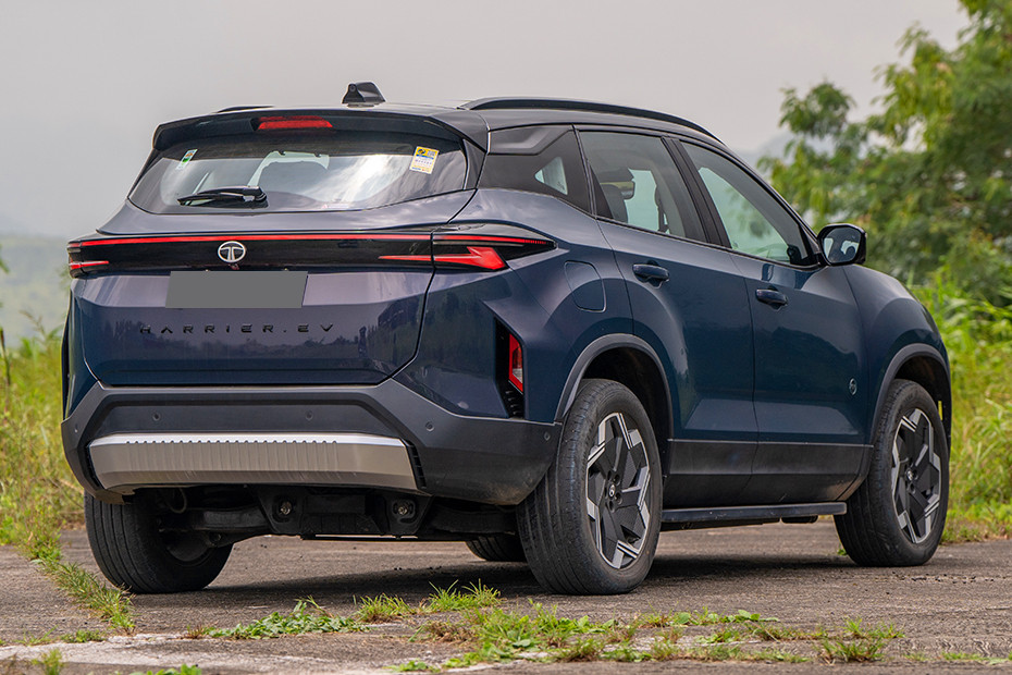 Tata Harrier EV Rear Right Three Quarter View