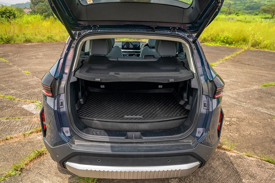 Tata Harrier EV Boot Space