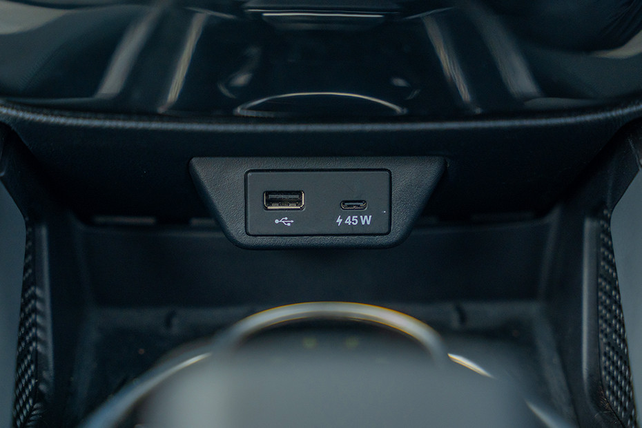 Tata Harrier EV USB Charging Port (Front)