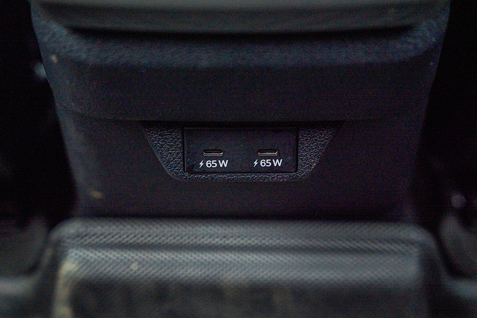 Tata Harrier EV USB Charging Port (Rear)