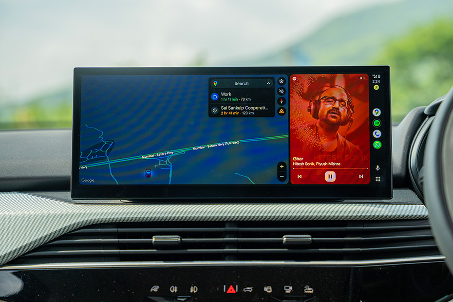 Tata Harrier EV Android Auto