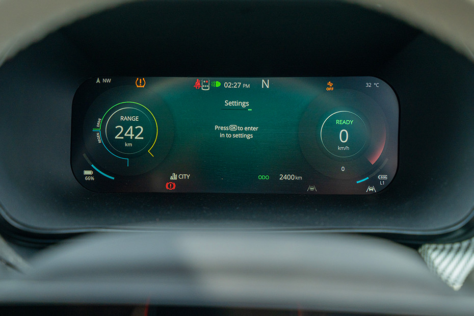 Tata Harrier EV Instrument Cluster