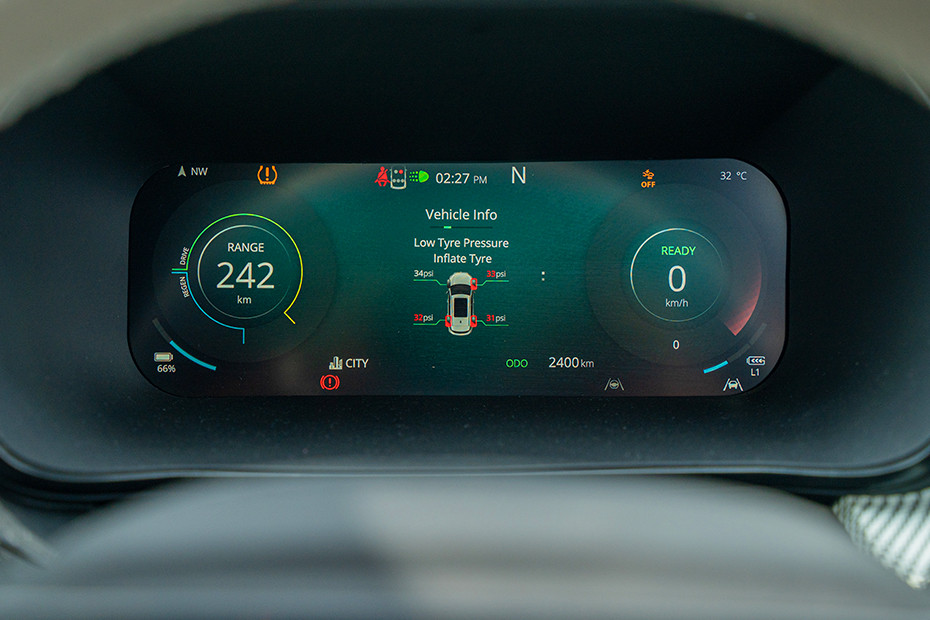 Tata Harrier EV Tyre Pressure Monitoring System (TPMS)