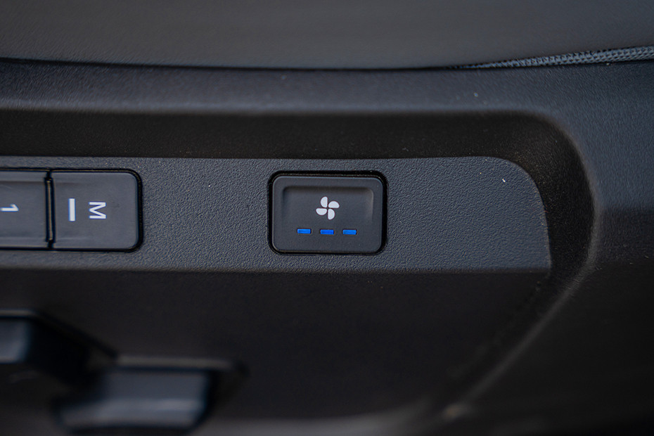 Tata Harrier EV Ventilated Seat Button