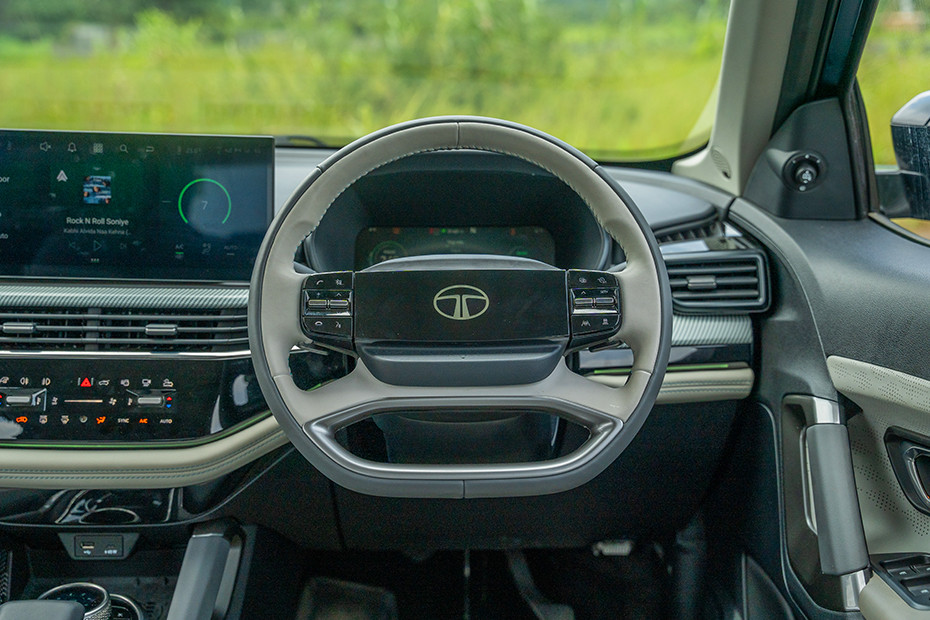 Tata Harrier EV Steering Wheel