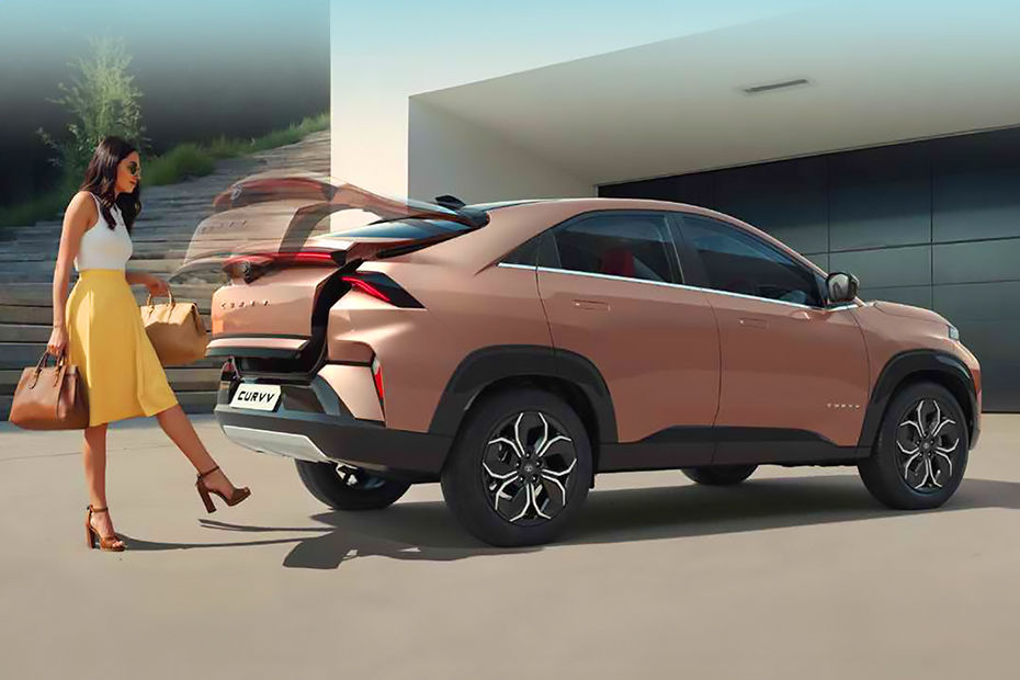 Tata Curvv Hands-free tailgate