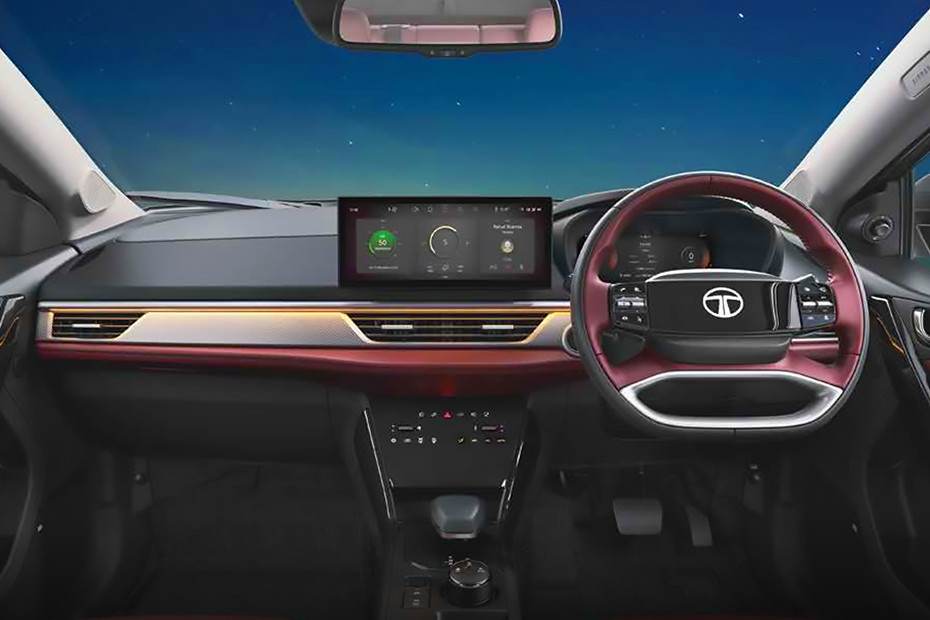 Tata Curvv DashBoard
